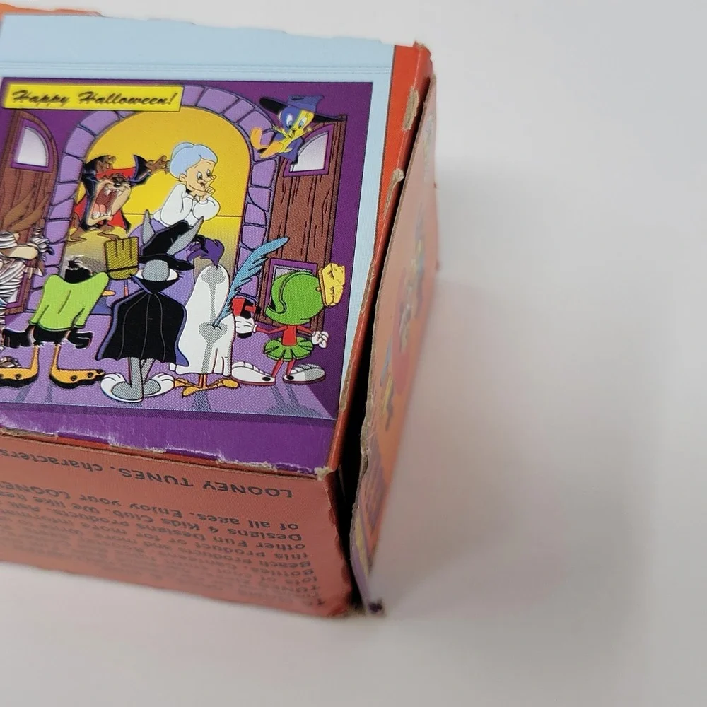 Vintage 1997 Looney Tunes 25 Halloween Zipper Sandwich Storage Bags NOS Sealed